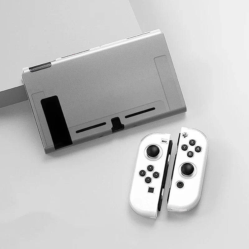 Protective Case Compatible with Switch OLED Console and Joy-Cons,Switch Can Be Inserted in Dock with Shell Nintendo Switch Skin