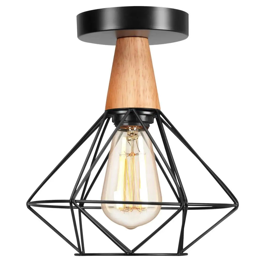 DecorBites™ Industrial Metal Pendant Light for Kitchen Island Bar Restaurant Loft Decor