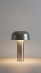 Brushed Metal Table Lamp