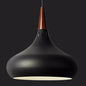 Decorative Lamps And Lanterns Modern And Simple Single Head Solid Wood Chandelier