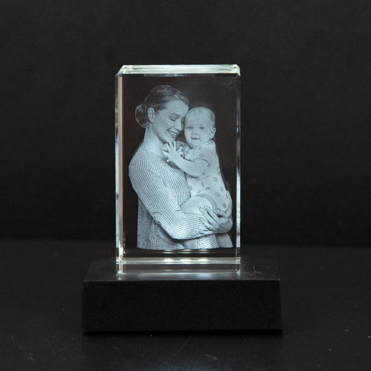 Personalized 3D Photo Crystal Lamp