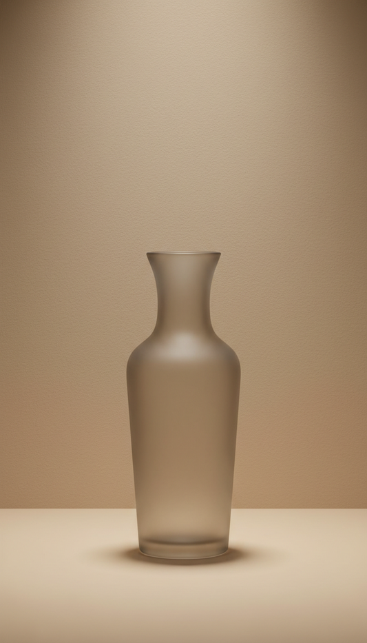 Frosted Glass Vase
