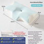 Butterfly Memory Foam Pillow – Slow-Rebound Neck Support in Ice Silk & Baby Velvet