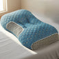3D Knitted Cotton Massage Pillow – Breathable Neck & Shoulder Support