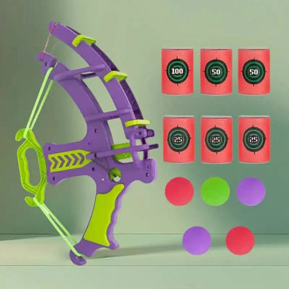 12-Piece Interactive Archery Game Set – Multi-Color