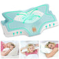 Memory Foam Neck Pillow – Ergonomic Support for Side and Back Sleepers