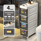 Slimline Multi-Drawer Storage Cabinet – 3, 4, or 6 Layer