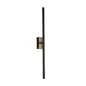 DecorBites™ Linear Metal Tubes LED Wall Light Gold for Modern Living Room & Bathroom Mirrors