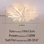 DecorBites™ LED Ceiling Chandelier Lights for Living Room Bedroom Dining Study White Black