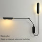 DecorBites™ Industrial Loft Wall Lamp: Creative Long Arm Bedside Reading Light