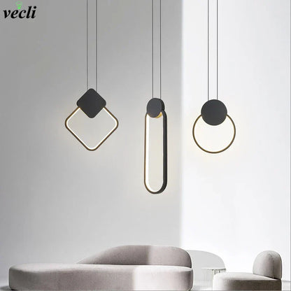 DecorBites™ LED Aluminum Pendant Lamp for Kitchen, Restaurant, Bar, Living Room, Bedroom