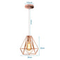 DecorBites™ Industrial Pendant Lights E27 LED Hanging Lamp Modern Loft Lighting for Home