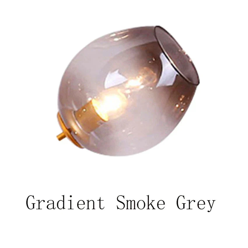 DecorBites™ LED Ball Chandelier: Modern Glass Kitchen Pendant Light Fixture