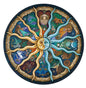 1000PCS/SETColorful Rainbow Round Geometrical Photo Planet  Puzzle Adult Kids Educational Toy Puzzle