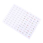 100pairs Acrylic Crystal Heart Star Moon Small Stud Earrings Set for