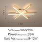 DecorBites™ LED Ceiling Chandelier Indoor Lighting Living Room Bedroom Hall Aisle Lustre Fixture