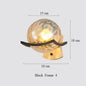DecorBites™ Japanese Moon Wood Wall Lamp - Minimalist Design - LED Sconce Lights