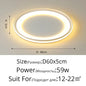 DecorBites™ LED Chandelier: Modern Indoor Lighting Fixture for Bedroom, Living Room, Kitchen & Showroom