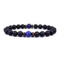 Volcanic Stone Bracelet for Men Lava Wooden 8mm Beads Bracelet Tibetan Buddha Wrist Chain Women Men Jewelry Gift New Bracelets