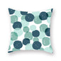 DecorBites™ Green Geometric Pillowcase - Nordic Classic Design for Home Decor and Comfort
