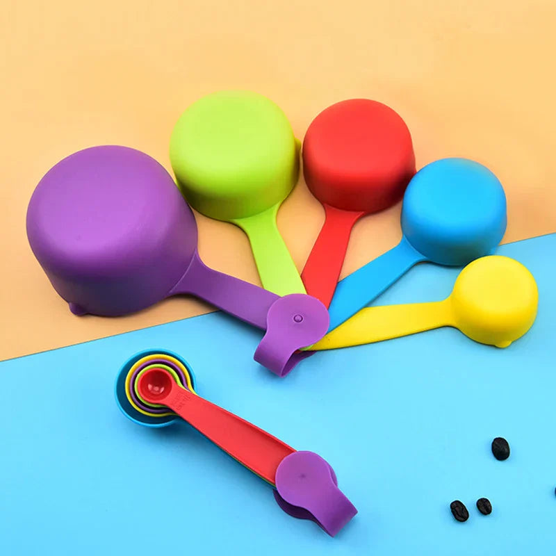 DecorBites™ Kitchen Measuring Cups & Spoons Set for Baking & Cooking