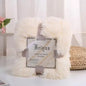 35   New Arrival Long Shaggy Throw Blanket Bedding Sheet Large Size Warm Soft Thick Fluffy Sofa Sherpa Blankets Pillowcase