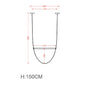 DecorBites™ Leather Rustic Pendant Light | Designer Suspension Lamp for Home, Restaurant, Hotel.