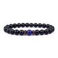 Volcanic Stone Bracelet for Men Lava Wooden 8mm Beads Bracelet Tibetan Buddha Wrist Chain Women Men Jewelry Gift New Bracelets