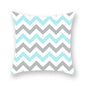 DecorBites™ Green Geometric Pillowcase - Nordic Classic Design for Home Decor and Comfort