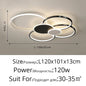 DecorBites™ LED Ceiling Chandelier Light for Living Room Bedroom Dining Hall Indoor Lighting Fixtures