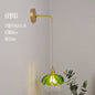 DecorBites™ Green Glass Hanging Lamp - Copper Nordic Modern Pendant Lights for Bedroom, Bar, Restaurant
