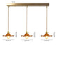 DecorBites™ Green Glass Hanging Light: Modern LED Pendant Lamp for Living and Dining Room