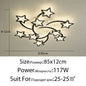 DecorBites™ LED Chandelier: Modern Dimmable Indoor Lighting for Bedroom, Hall, Living Room