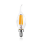 DecorBites™ LED Flame Bulb E12 E14 C35 Retro Candle Filament 4W 6W Dimmable Warm White