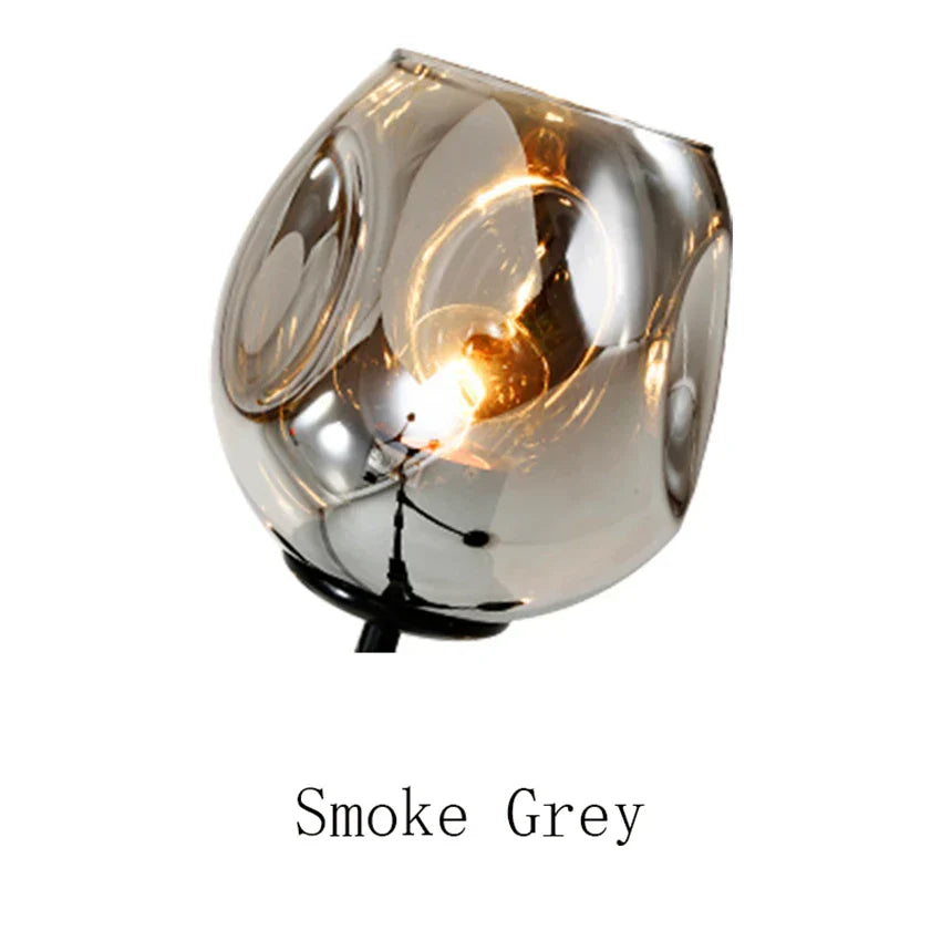 DecorBites™ LED Ball Chandelier: Modern Glass Kitchen Pendant Light Fixture