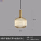 DecorBites™ Glass Pendant Lights: Modern Nordic Style LED Pendant Lamp for Bedroom, Living, Dining Room