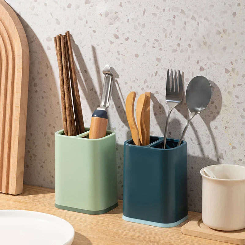 DecorBites™ Kitchen Storage Rack for Cutlery and Tableware Organization