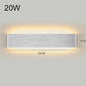 DecorBites™ LED Aluminum Mirror Light Wall Lamp for Corridor, Bedside, Bathroom - Nordic Modern Design