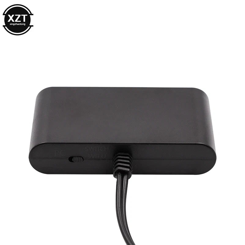 4 Ports GC Controllers USB Adapter Gamecube Controller Adapter Fit for Nintend Switch Wii u / PC Console Support Dropshipping