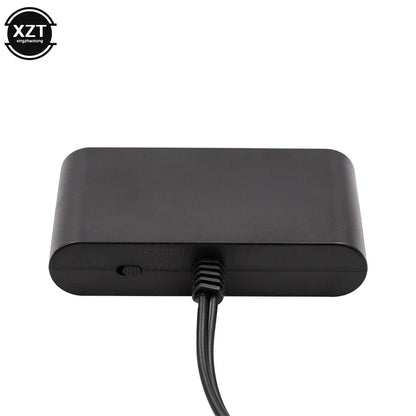 4 Ports GC Controllers USB Adapter Gamecube Controller Adapter Fit for Nintend Switch Wii u / PC Console Support Dropshipping