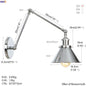 DecorBites™ Industrial Retro LED Wall Sconce Adjustable Loft Style Edison Wall Lights Fixtures