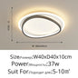 DecorBites™ LED Chandeliers Lights Dimming Modern Luminaire for Home Decor