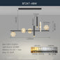 DecorBites™ LED Chandelier: Stylish Indoor Lighting for Bedroom, Living Room, Dining Room