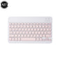 Mini Bluetooth-compatible Keyboard Wireless Keyboard For Computer Phone  English Russian Rechargable Keyboard For Ipad Tablet PC