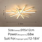 DecorBites™ LED Ceiling Chandelier Indoor Lighting Living Room Bedroom Hall Aisle Lustre Fixture