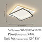 DecorBites™ LED Chandeliers Lights Dimming Modern Luminaire for Home Decor