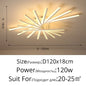 DecorBites™ LED Ceiling Chandelier Indoor Lighting Living Room Bedroom Hall Aisle Lustre Fixture