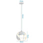 DecorBites™ Industrial Pendant Lights: Modern LED Hanging Lamps for Home Living Room Kitchen Decor