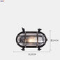 DecorBites™ Industrial Outdoor Wall Lamp Waterproof LED Wall Light for Porch Garden Balcony