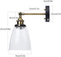 DecorBites™ Industrial Loft Wall Lamp, Retro Wall Light for Home Decor, E27 Bulb Lighting